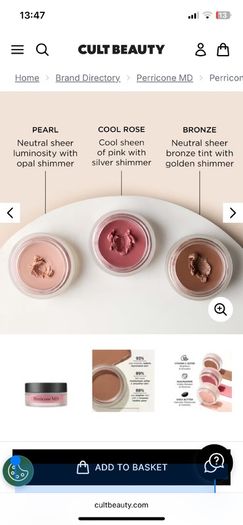 Perricone MD NMS Illuminating Tinted Balm, highlighter