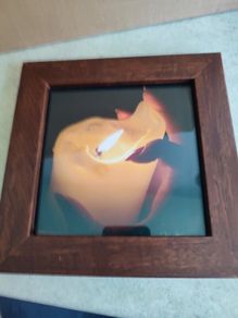 Lovely Picture Of Lighting Candle.