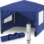 3m x 3m Pop Up Gazebo with Sides & 4 Weight Bags & Carry Bag Image 6
