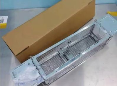 Double door Reusable Catching Mice Mouse  rat Traps Bait Snap Rodent Catcher Mice mousetrap Hunt Rat Cage Single Mice Rodent Cage