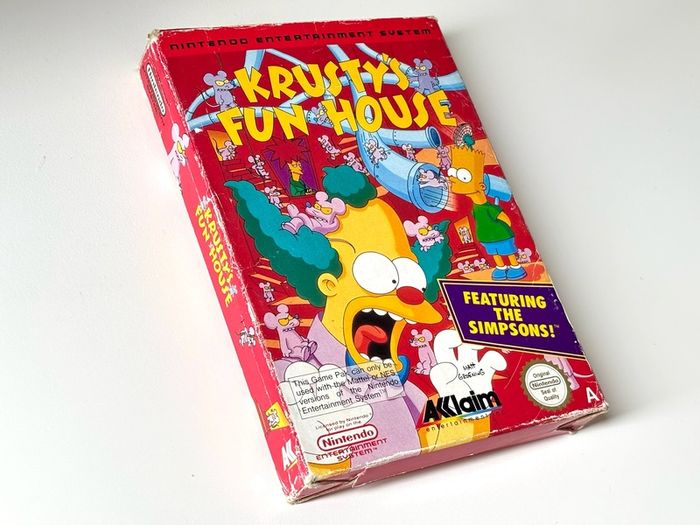 Krusty's Fun House for Nintendo NES - Boxed