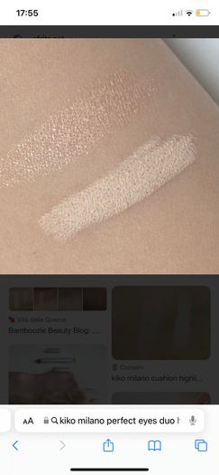 Kiko Milano perfect eyes duo highlighting pencil