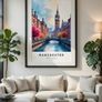 Manchester Wall Art Print, Travel Art Poster Image 2