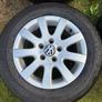 Volkswagen Golf Mk5 16inch Alloy Wheels with Very Good Tyres Image 5