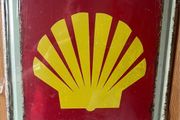 Retro shell oil sign