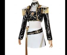 Kpop demon hunters costume and wig