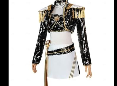 Kpop demon hunters costume and wig