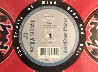VOODOO Possee - Totem Vibes EP - CLASSIC Hard TRANCE Beast!! Original GERMAN '94 Pressing!