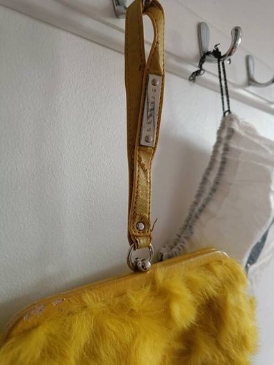 Sisley Rabbit Fur Bag