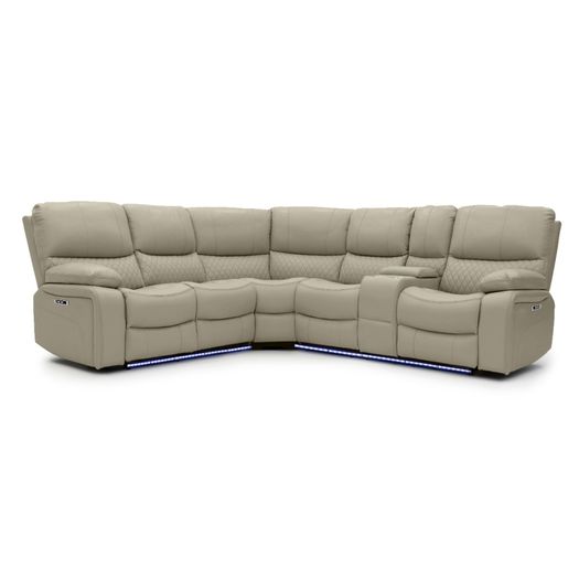 Rita Manual Leather Recliner Sofa