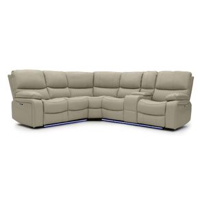 Rita Manual Leather Recliner Sofa