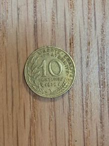 France 10 Centimes Coin