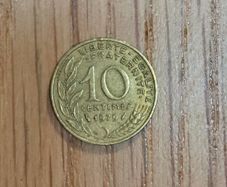 France 10 Centimes Coin