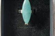 Blue stone ring