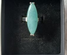 Blue stone ring