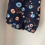 Monteau navy print belted dress size 10 - new Image 3