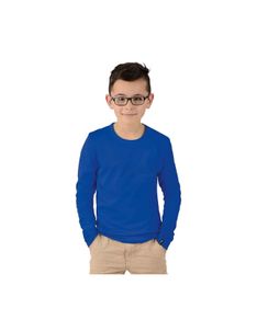 Boys Longsleeve T-Shirt, Navy Blue