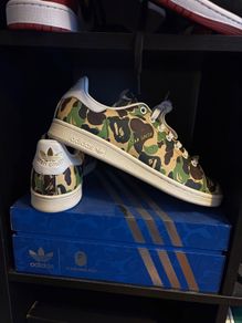 Adidas X Bape Stan Smiths