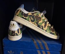 Adidas X Bape Stan Smiths