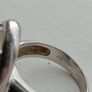 Vintage Sterling Silver with Clear Quartz Gem Image 9
