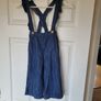 Cute Next Denim Dungarees Image 3