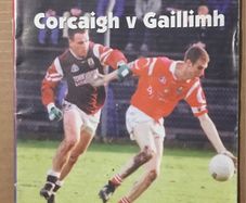 1st March 2003 GAA (Gaelic Football) Programme. Cork (Corcaigh) V Galway (Gaillimh) @ Pairc Ui Rinn