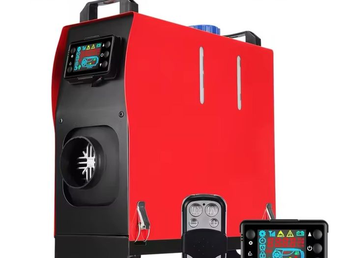 5kw-8KW 12V Portable All In One  Diesel Air Heater with LCD Monitor Car parking Air Heater for Campervan Tent Trucks