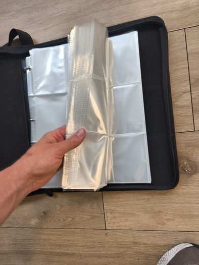 Trading card binder