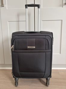 Samsonite Spinner S 55 Cabin Suitcase Blue Green