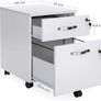 _Lockable Filing Cabinet with 2 Drawers Image 4