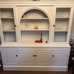Rossmore mahogany cabinet painted white