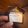 Leather sofa with original harvey Norman tag still attached Image 4