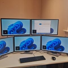 HP ProDesk 400 G5 MT Intel i7-8700 | Quadro P2000 5GB | Supports 5 Monitors | Powerful Multi-Display Setup