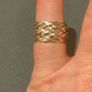 Unisex 925 Sterling silver knot ring Image 8