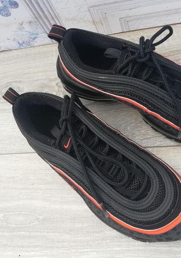 Nike air max 97 boys athletic trainers black size uk 4.. EUR 36.5