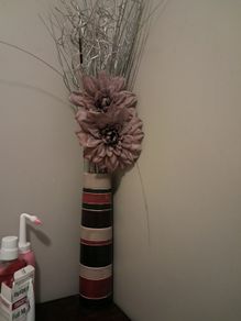 vase with flowers