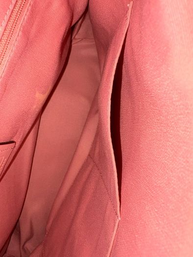 Michael Kors Jet Set Saffiano Leather Tote Bag Burgundy