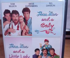 Three Men And A Baby & Three Men And A Little Lady Dvd Collection Comedy Steve Guttenberg Tom Selleck