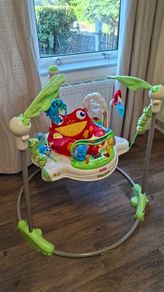 Fisher-Price Rainforest Jumperoo - Baby Activity Center (Excellent Condition)