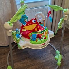 Fisher-Price Rainforest Jumperoo - Baby Activity Center (Excellent Condition)
