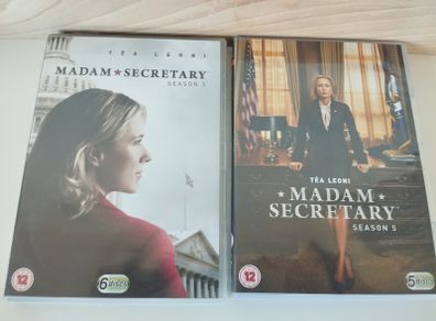 Madam Secretary DVD Seasons 3 and 5