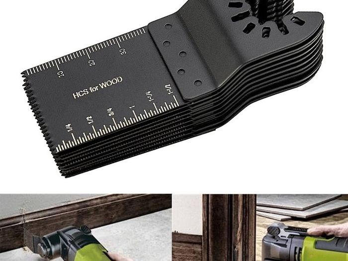 NEW SALE | 10PCS Oscillating Saw Blades Wood Metal Cutting Universal Quick Release Multitool Accessories