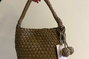 NEW woven Bottega inspired bag handmade