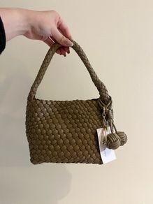 NEW woven Bottega inspired bag handmade