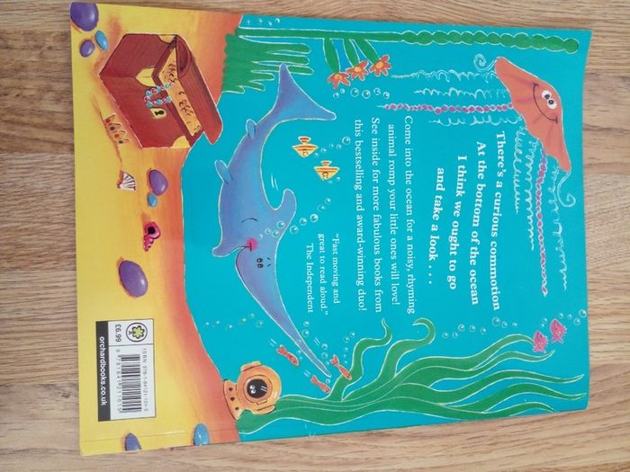 Commotion in the Ocean picture book