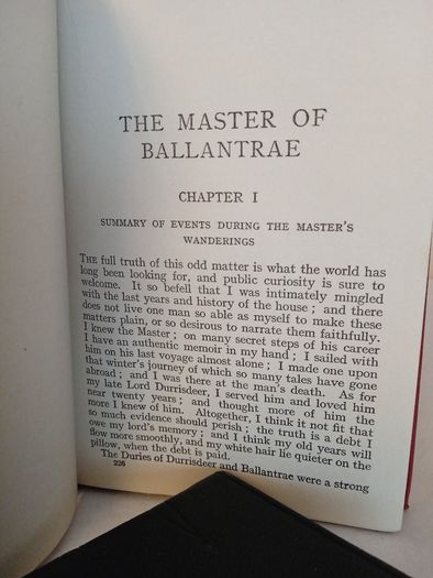 The Master of Ballantrae: A Winter's Tale by Robert Louis Stevenson (HQ300)