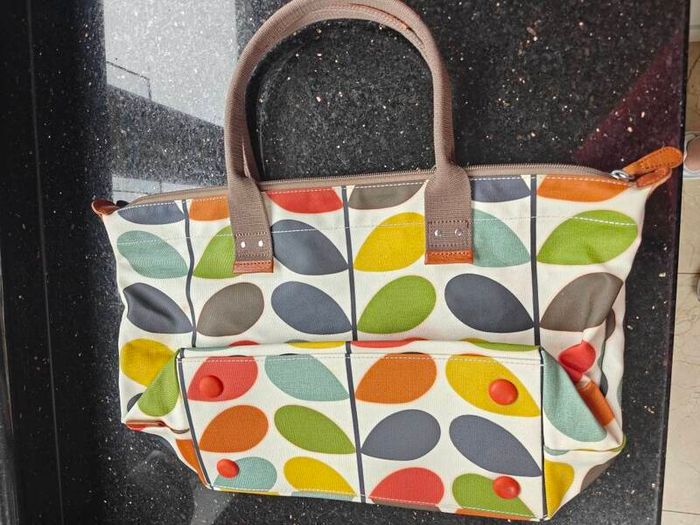 Orla Kiely - Laminated Stem Print Tote Bag