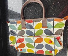 Orla Kiely - Laminated Stem Print Tote Bag