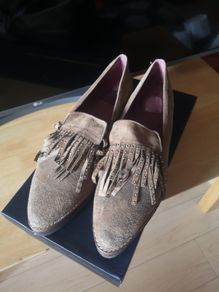 Suede flats Pedro Anton Spain size 41EU 8UK