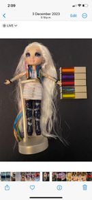 3 Rainbow High dolls